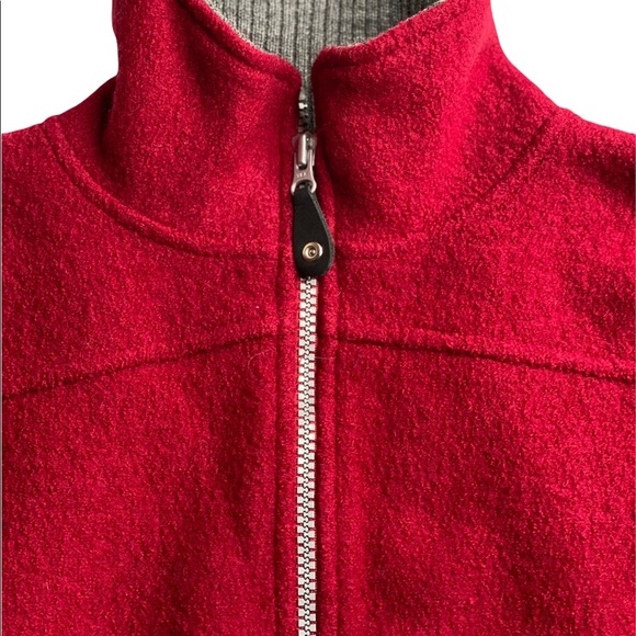 EIR MEN’S 100% Wool Pullover Windbreak Quarter Zip Sweater M - Picture 9 of 10